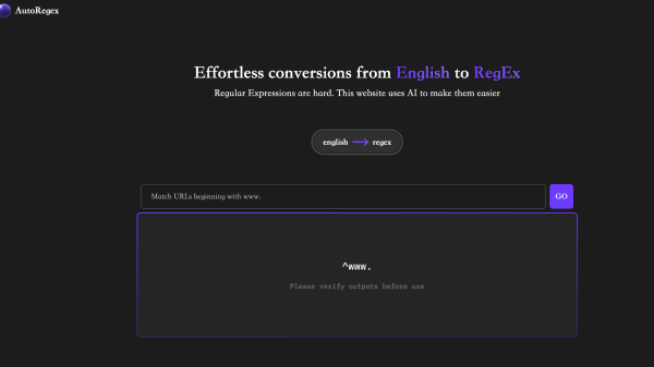 AutoRegex